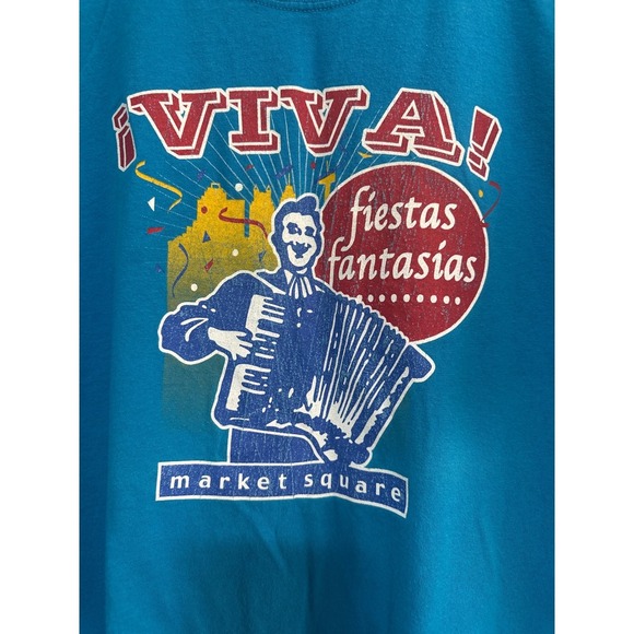 VTG Viva Fiestas Fantasias Market Square San Antonio XL T-Shirt Event - Picture 2 of 5